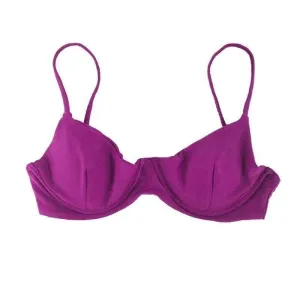 TROPEZ BIKINI TOP IN ORCHID PURPLE