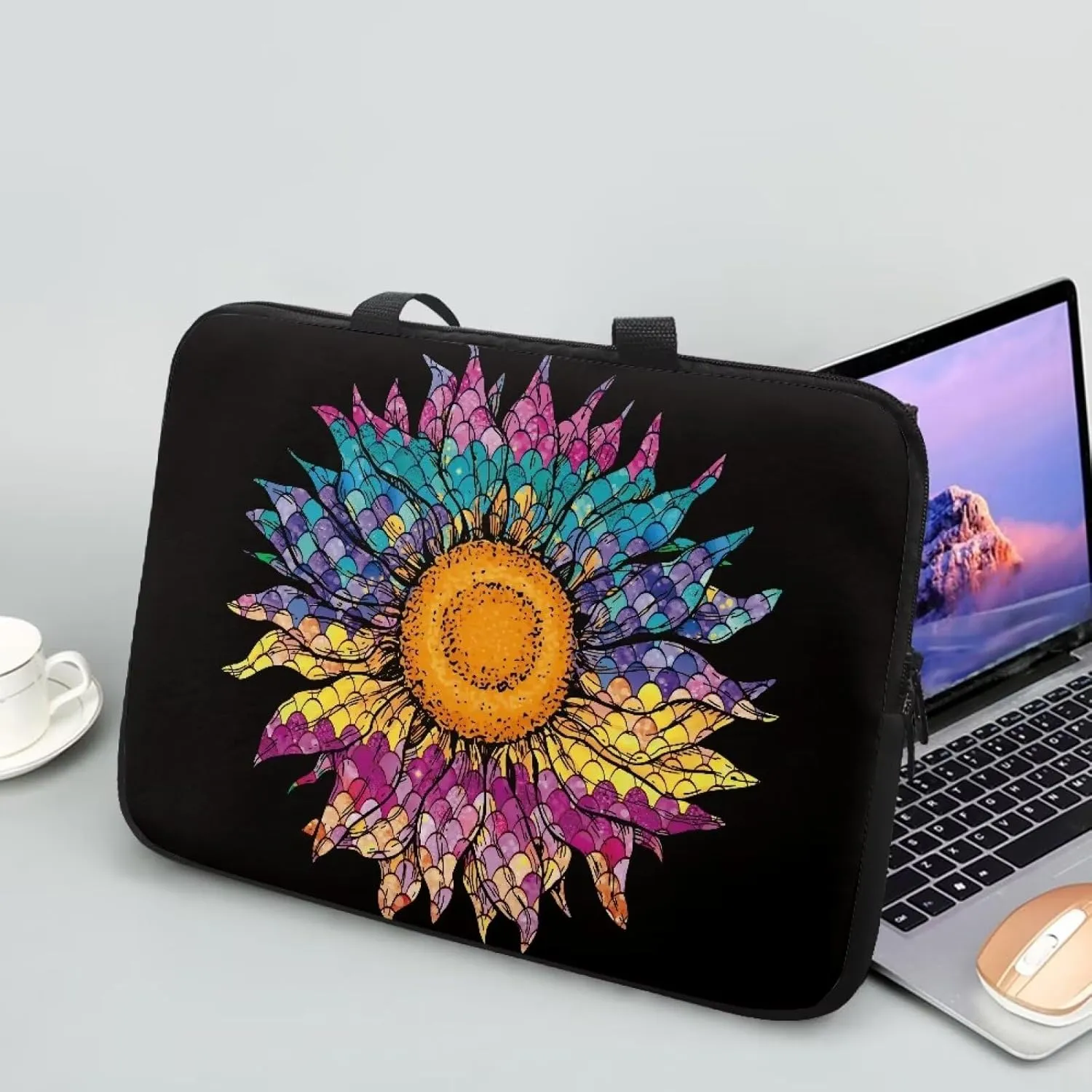 Uasibuni 16 inch Laptop Bag for Women Men Stylish Laptop Cover Gift for Boy Girl