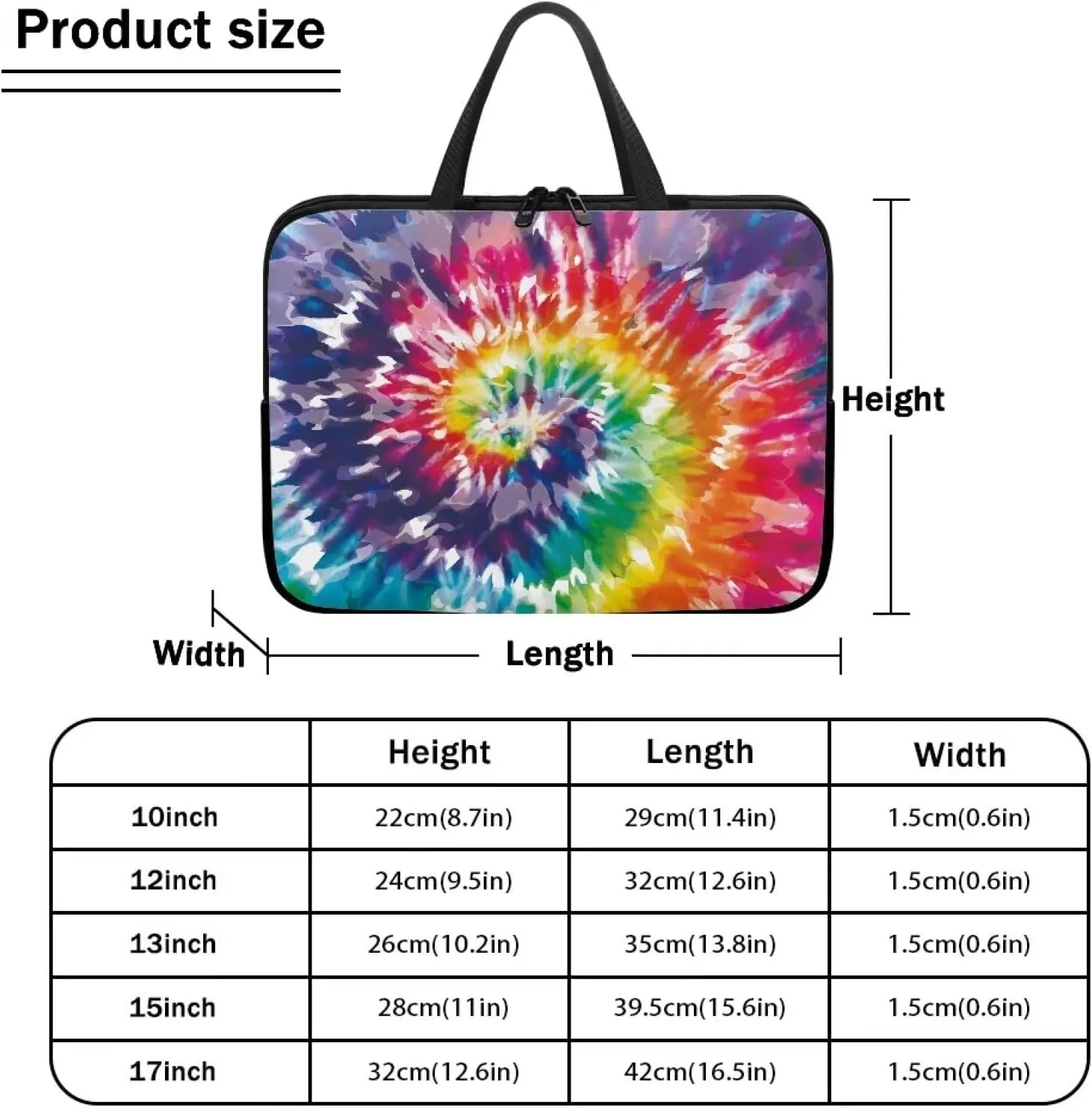 Uasibuni 16 inch Laptop Bag for Women Men Stylish Laptop Cover Gift for Boy Girl