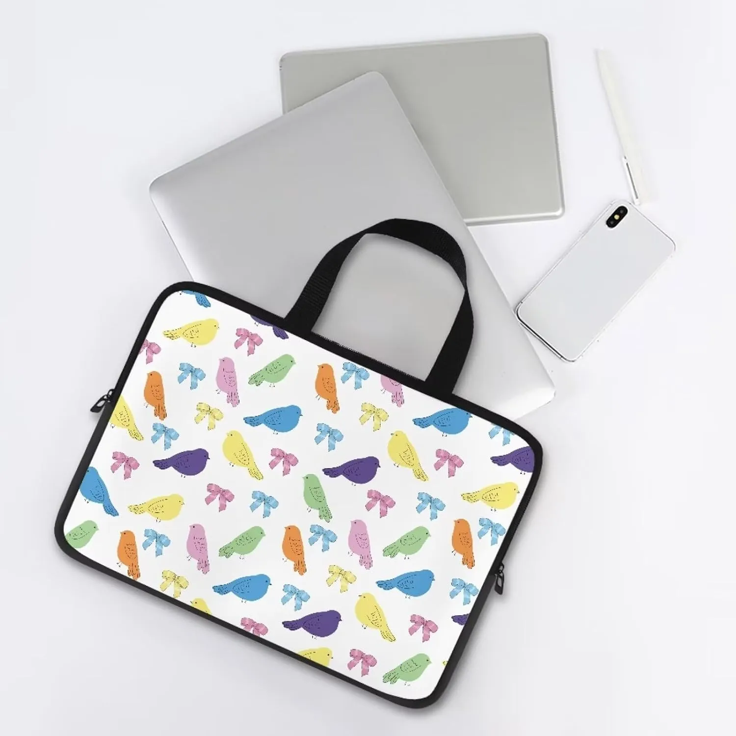 Uasibuni Women Stylish Laptop Bag 15.6 Inch Laptop Sleeve Bag Laptop Messenger Bag Briefcase Laptop Case
