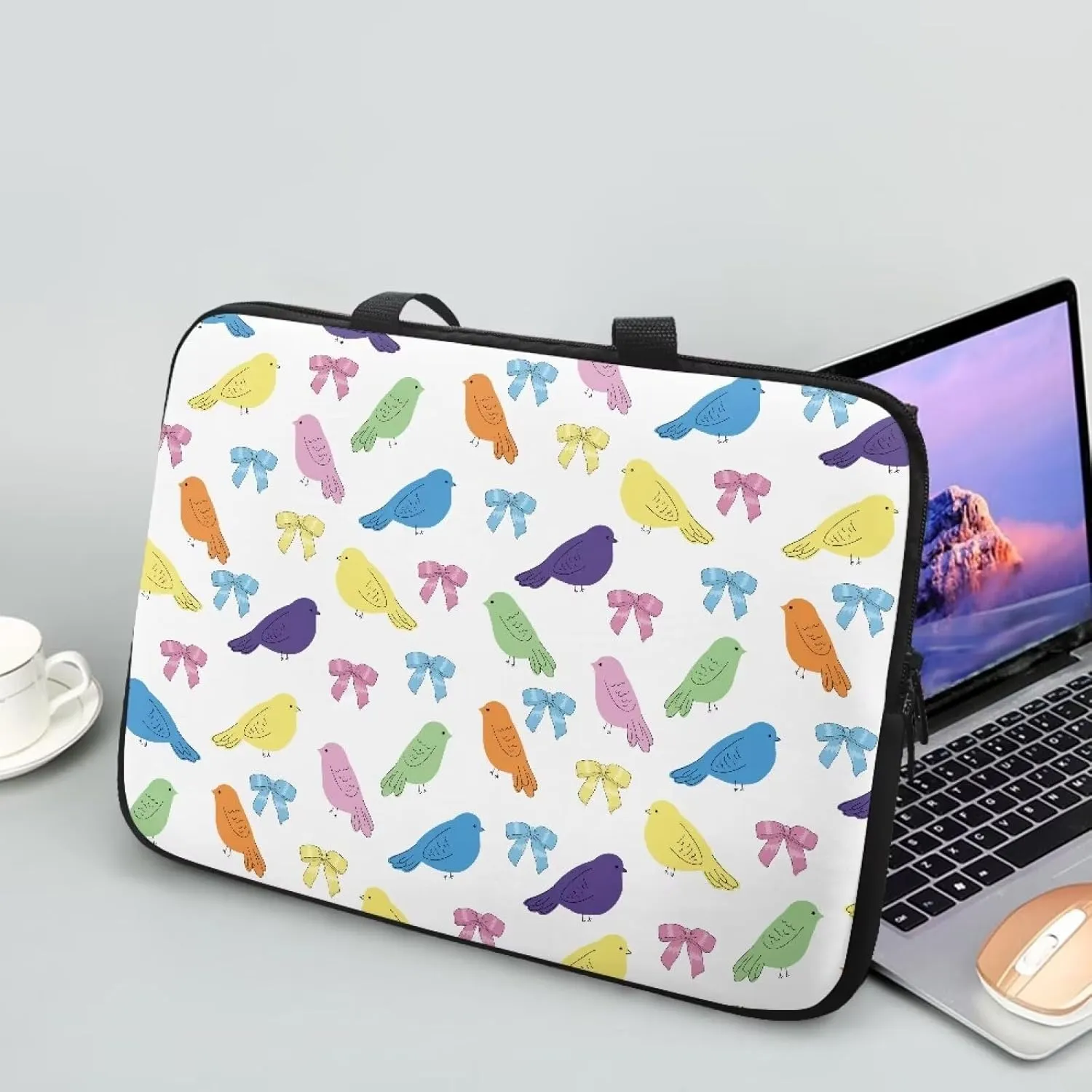 Uasibuni Women Stylish Laptop Bag 15.6 Inch Laptop Sleeve Bag Laptop Messenger Bag Briefcase Laptop Case