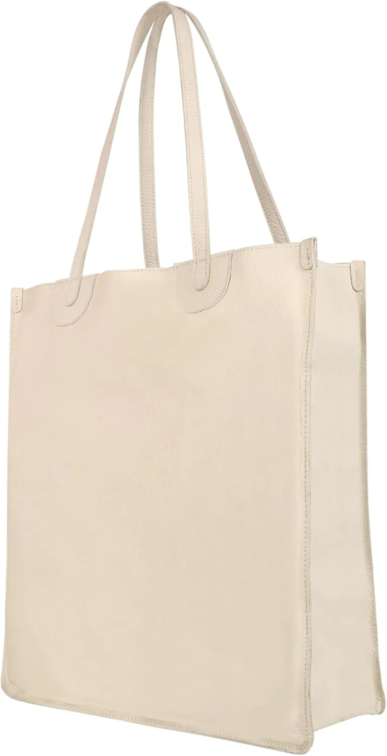 Vaan & Co. Tote  Upcycled Genuine Leather Shoulder Bag, Sustainable & Stylish Handbag for Everyday Use