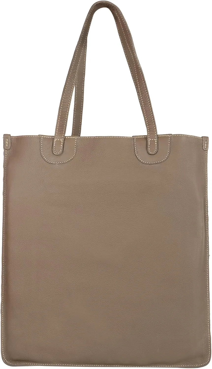 Vaan & Co. Tote  Upcycled Genuine Leather Shoulder Bag, Sustainable & Stylish Handbag for Everyday Use