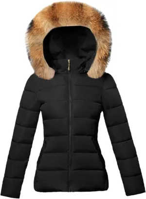 Vogrtcc Fur Winter Jacket For Women Plus Size Hooded Coat Women Parkas Warm Down Jacket Female Coat