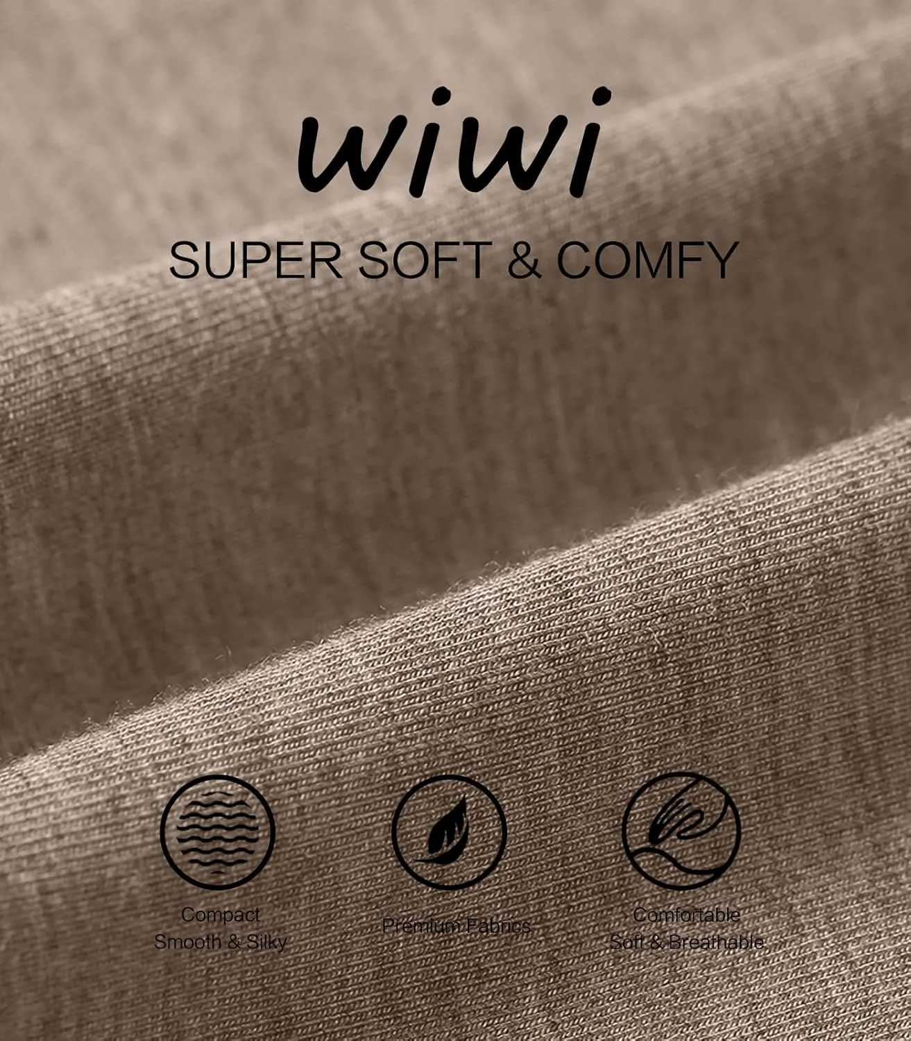 WiWi Pajama Pants for Women Soft Wide Leg Palazzo Lounge Sweatpants Loose Yoga Bottoms-Viscose from Bamboo S-XXL
