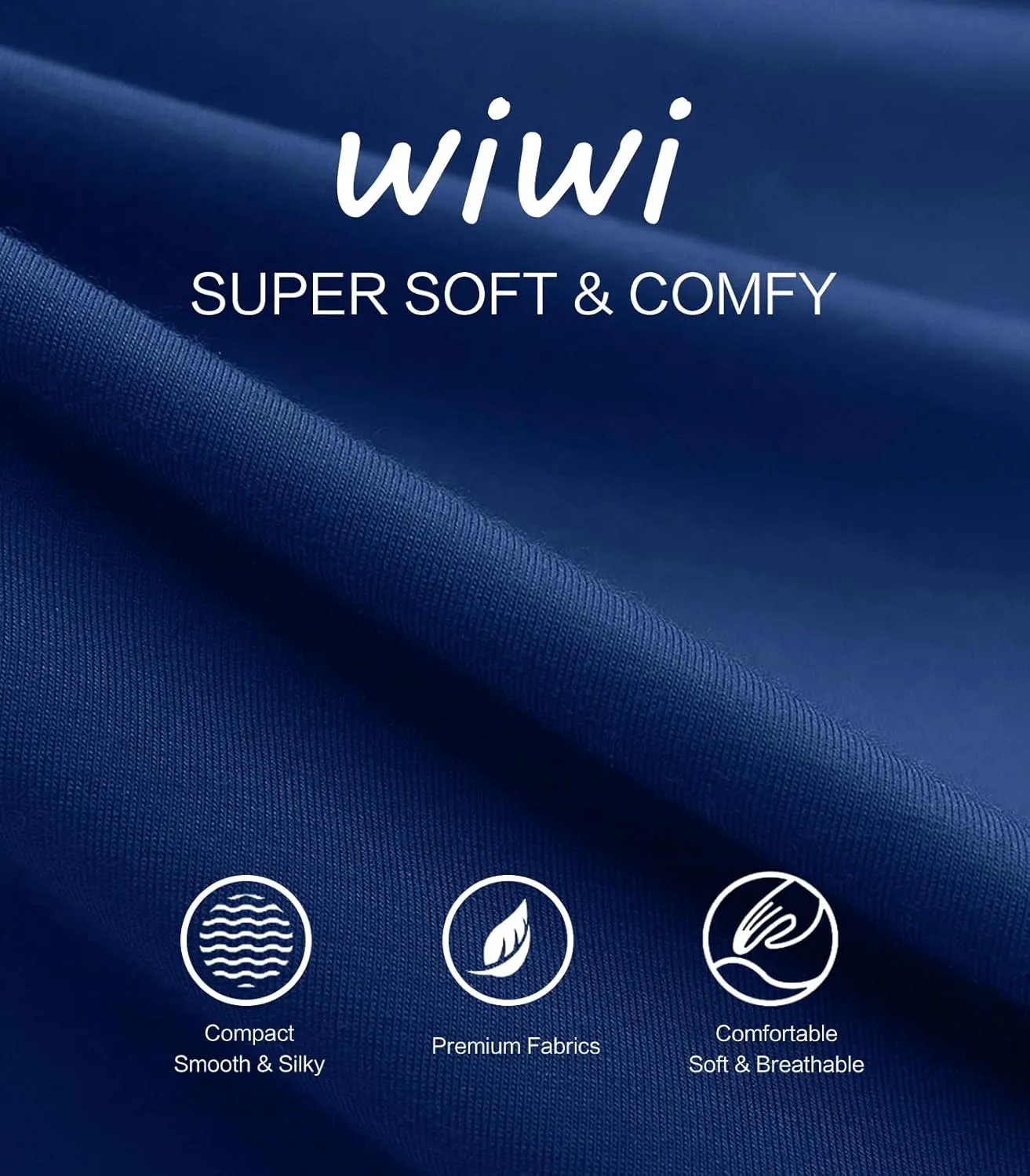 WiWi Pajama Pants for Women Viscose from Bamboo Soft Wide Leg Sweatpants Drawstring Bottoms Sleep Pj Pant S-XXL