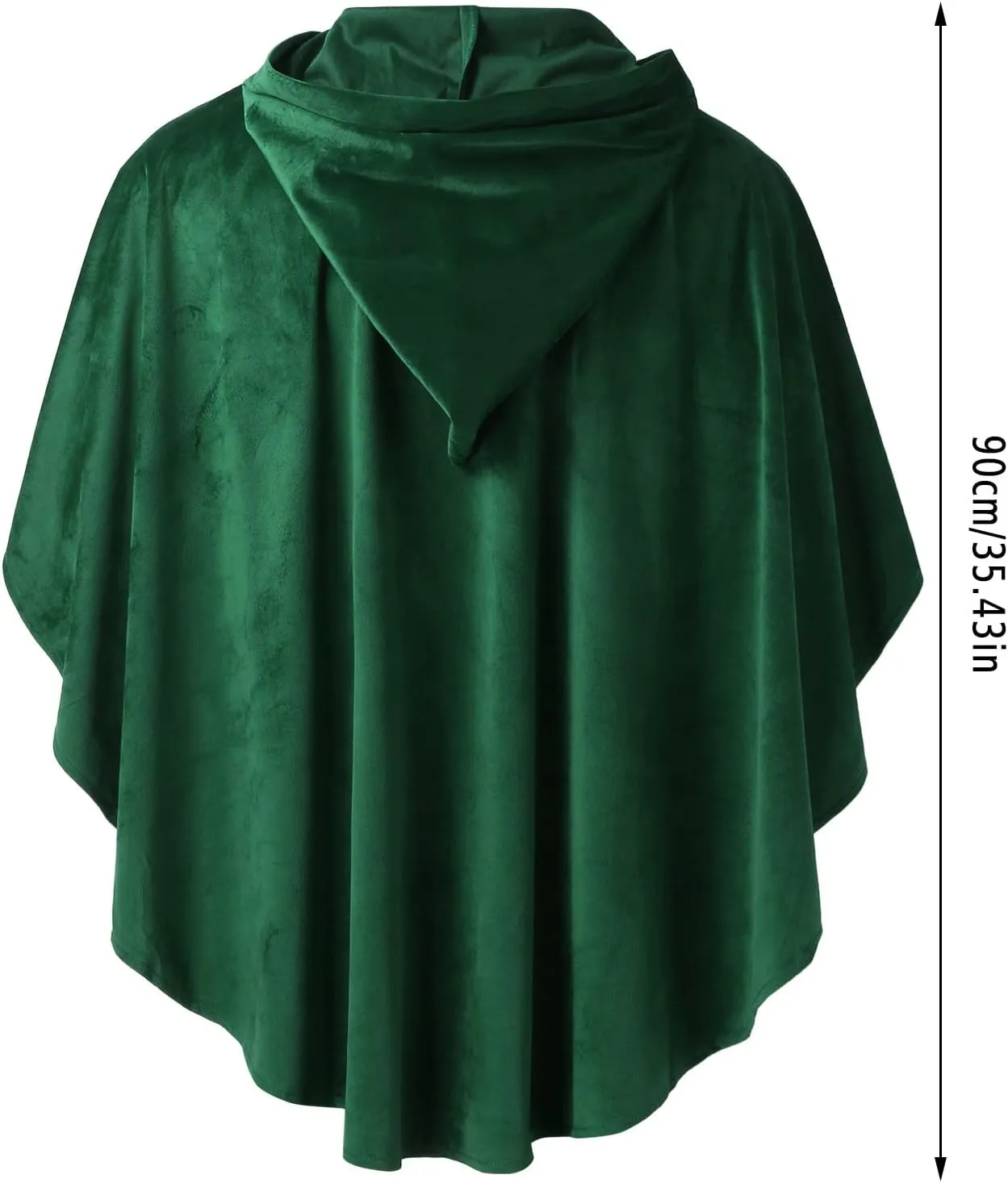 Women Wrap Scarf Women Fashion Casual Retro Medieval Halloween Hood Cloak Coat Role Playing Witch Hooded Cloak