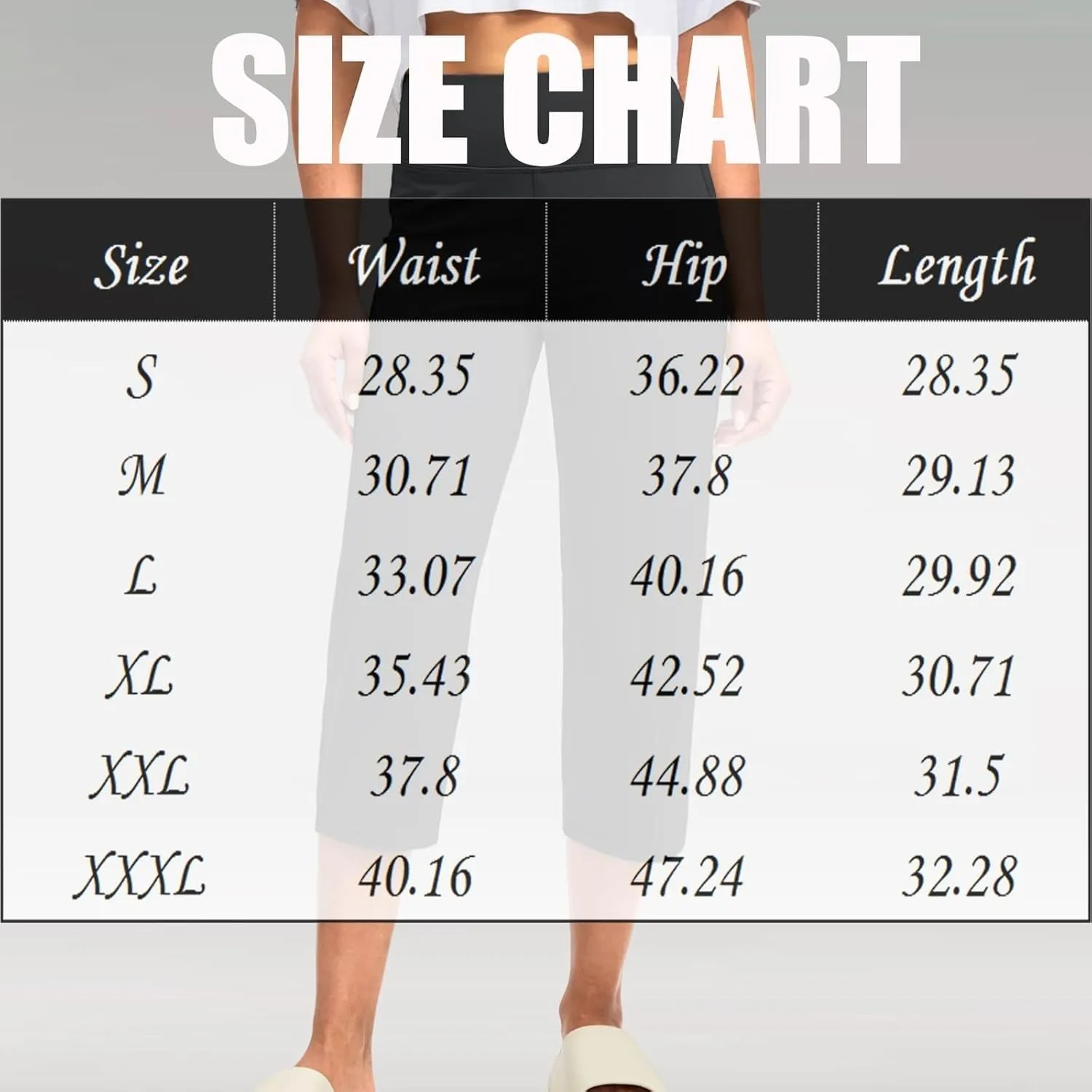 Womens Bootcut Yoga Pants Cotton-Down High Waisted Elastic Capris Baggy Loose Fit Soft Workout Summer Pant with Pocket