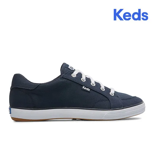 Women's Center III Canvas Sneaker Navy (WF67537)