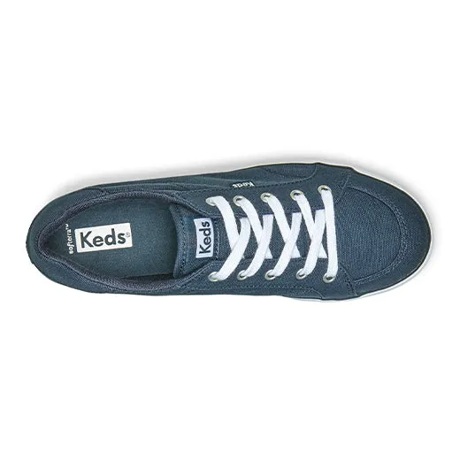 Women's Center III Canvas Sneaker Navy (WF67537)