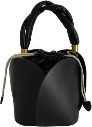 Women's Floral Bucket Bag  Stylish Drawstring Shoulder, Crossbody & Handbag for Daily Commutes & Casual Wear