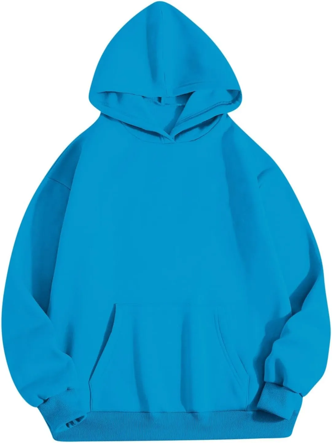 Womens Hoodies Oversized Sweatshirts Pullover Fleece Sweaters Long Sleeve With Pockets Winter Fall Outfits Y2k Clothes