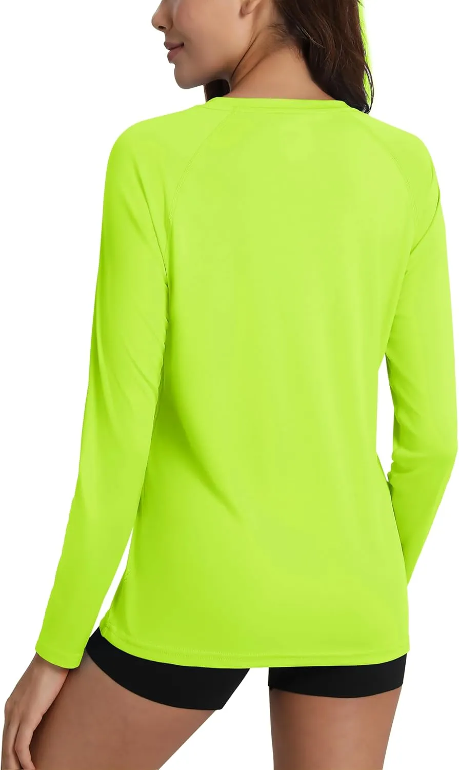 Women's Long Sleeve Shirt UPF 50  UV Sun Protection Rash Guard Lightweight Quick Dry Hiking Workout Tops