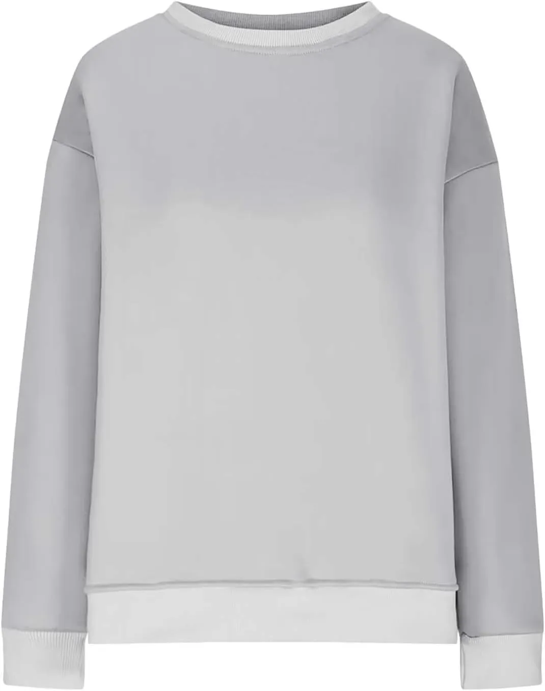 Womens Oversized Sweatshirts Side Slit Crewneck Long Sleeve Tops Loose Pullover 2025 Fall Women Extra