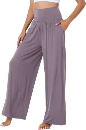 Women's Pajamas Pants Sleepwear Soft Knit Lounge Bottom Pockets Casual Loose Pjs Viscose from Bamboo S-XXL