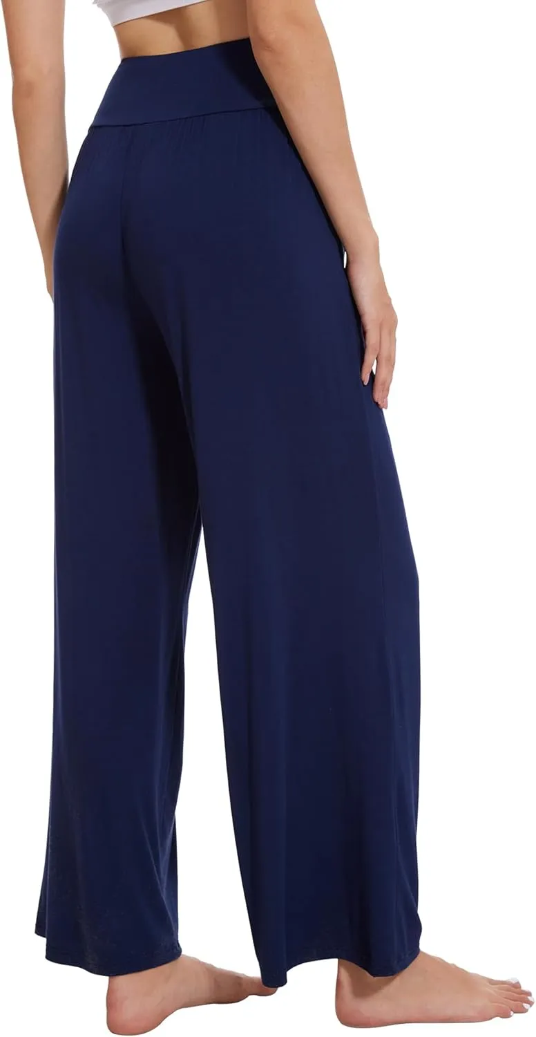 Women's Pajamas Pants Sleepwear Soft Knit Lounge Bottom Pockets Casual Loose Pjs Viscose from Bamboo S-XXL