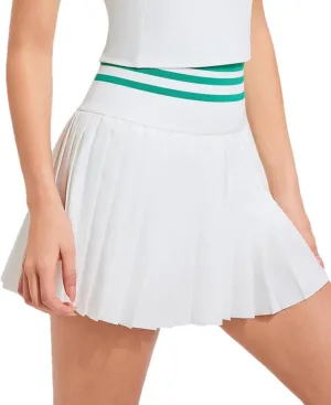 Womens Pleated Tennis Skirt High Waist Golf Skort Workout Athletic Skirts