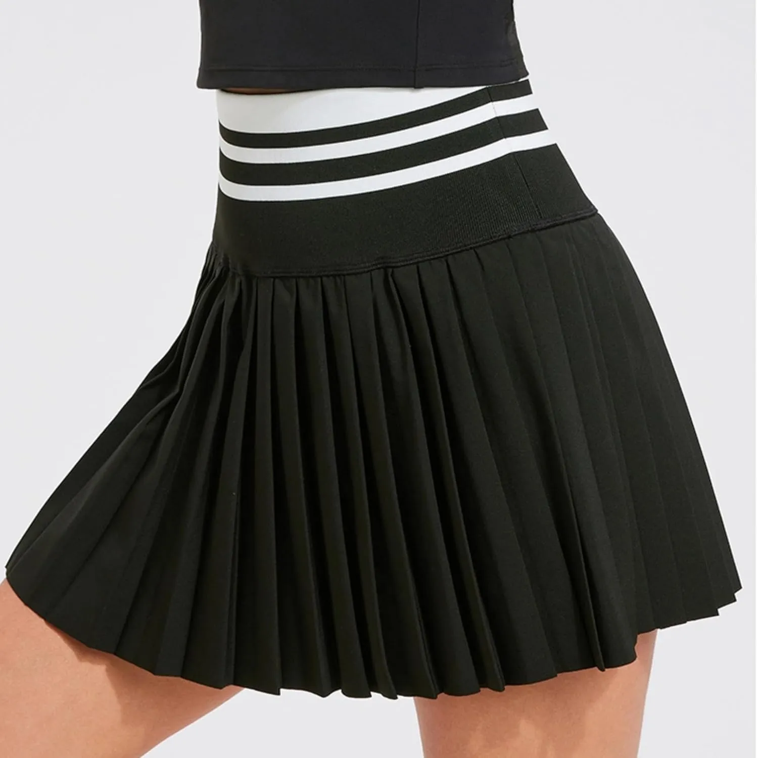 Womens Pleated Tennis Skirt High Waist Golf Skort Workout Athletic Skirts