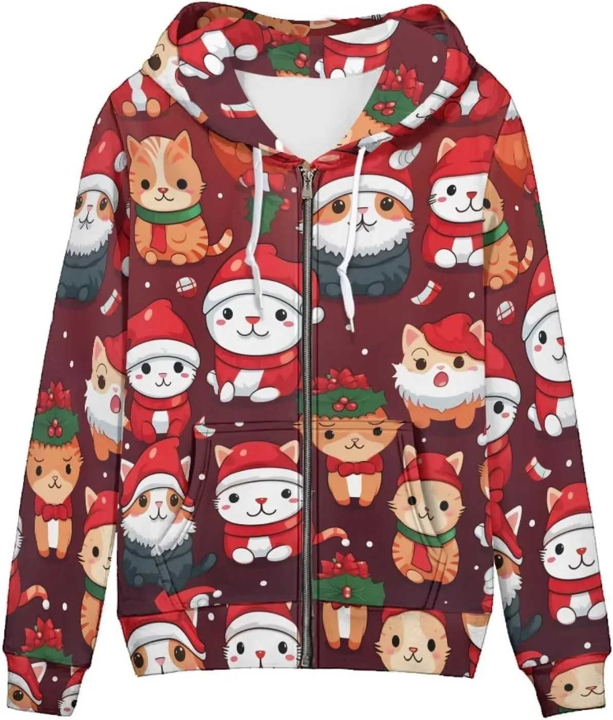 Womens Zip Up Hoodie Oversized Sweatshirt for Women Y2K Hoodies Fall Jackets
