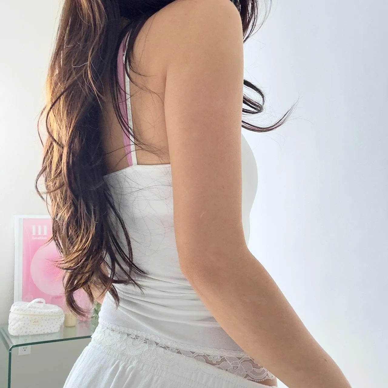 Y2k Lace Cami Tank Top for Women See-Through Sheer Mesh Halter Vest Spaghetti Strap Slim Fit Going Out Camisole