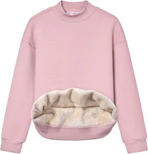 Yeokou Women's Winter Hoodies Pullover Sherpa Fleece Warm Heavyweight Sweatshirt