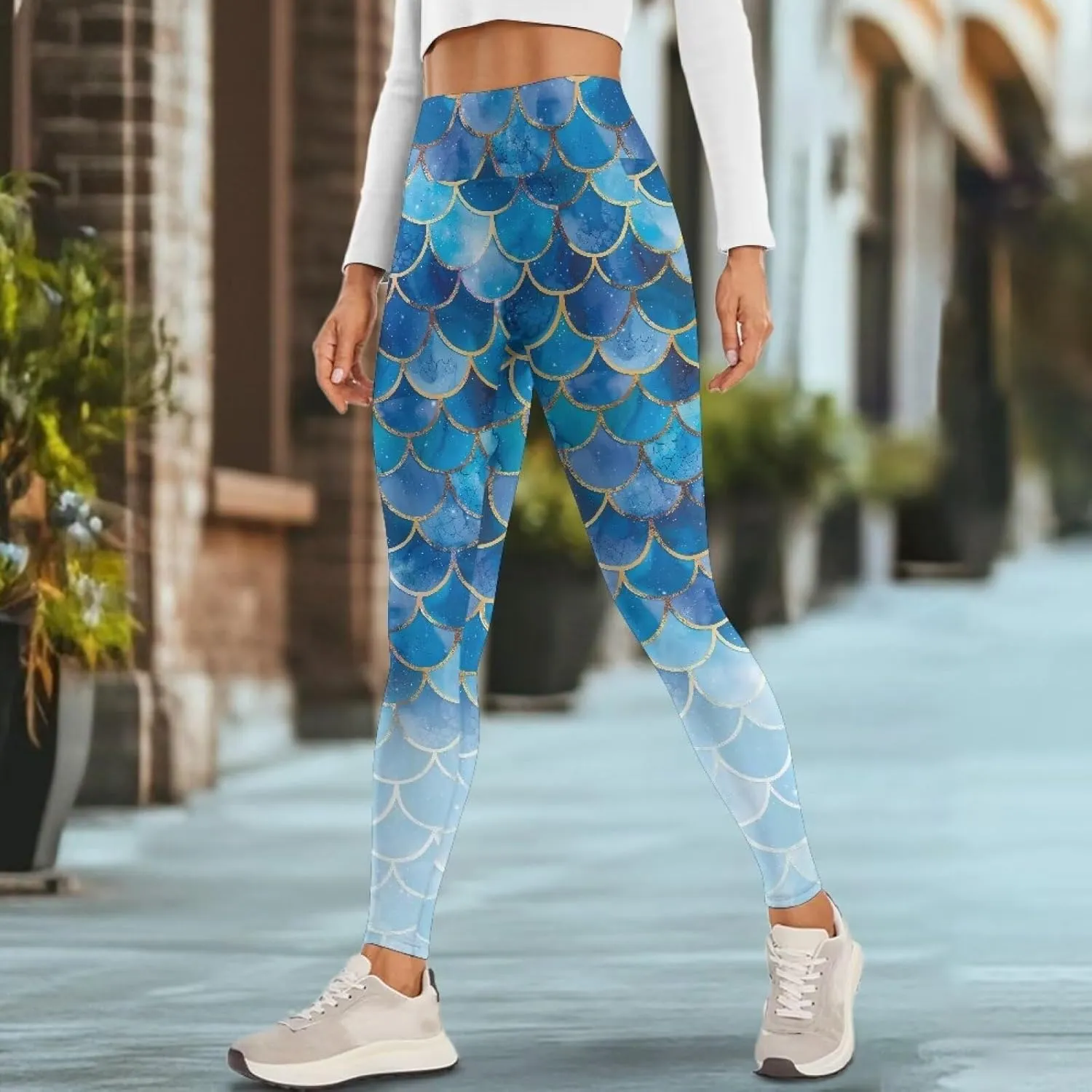 Yoga Pants with Pockets for Women High Waist Pants Plus Size Long Athletic Leggings Soft Tummy Control Yoga Pant