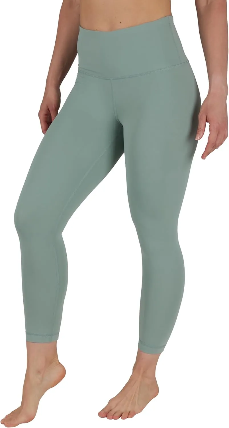 Yogalicious High Waist Buttery Soft Lightweight Capri Leggings High Rise Workout Yoga Pants for Women