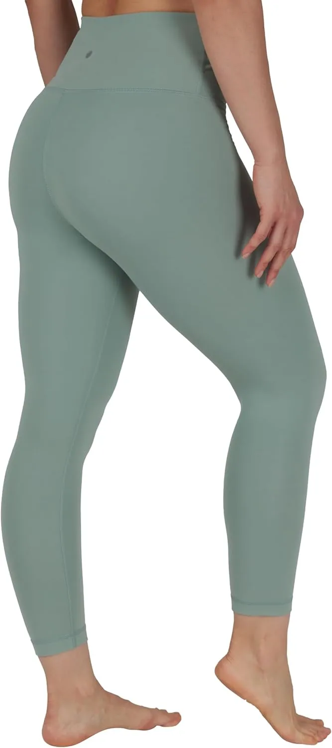 Yogalicious High Waist Buttery Soft Lightweight Capri Leggings High Rise Workout Yoga Pants for Women