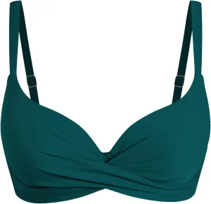 ZAFUL Women Twist Front Underwire Bikini Top Push Up Lace Up Swimsuit Tops Bra Padded Bathing Suit Tops