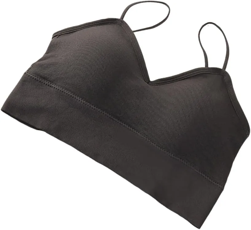 Zcargel Crisscross Camisole Bra 1/3/6PCS Sports Bra Straps Bras Camisole V Neck Women's Tank Top 2024