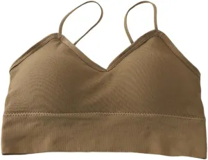 Zcargel Crisscross Camisole Bra 1/3/6PCS Sports Bra Straps Bras Camisole V Neck Women's Tank Top 2024